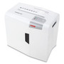 HSM shredstar S10 Strip Cut Shredder - Strip Cut - 10 Per Pass - for shredding CD, DVD, Paper - P-2 - 4.80 gal Wastebin Capacity - White - (HSM1042W) Product Image 