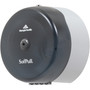 Georgia Pacific Professional SofPull High-Capacity Center-Pull Tissue Dispenser, 10.5 x 6.75 x 10.5, Smoke Product Image 