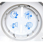 Georgia Pacific Professional SofPull High-Capacity Center-Pull Tissue Dispenser, 10.5 x 6.75 x 10.5, Smoke Product Image 