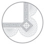 Southworth Premium Certificates, 8.5 x 11, White/Silver with Spiro Silver Foil Border,15/Pack Product Image 