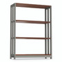 Linea Italia Trento Line Bookcase, Three-Shelf, 31.5w x 11.5d x 43.25h, Cherry Product Image 