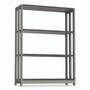 Linea Italia Trento Line Bookcase, Three-Shelf, 31.5w x 11.63d x 43.25h, Mocha Product Image 