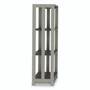 Linea Italia Trento Line Bookcase, Three-Shelf, 31.5w x 11.63d x 43.25h, Mocha Product Image 