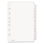 Avery Monthly Preprinted Tab Dividers - 12 x Divider(s) - Jan-Dec - 12 Tab(s)/Set - 5.5" Divider Width x 8.50" Divider Length - 7 Hole Punched Product Image 