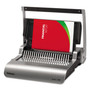 Fellowes Quasar 500 Manual Comb Binding System, 500 Sheets, 18.13 x 15.38 x 5.13, Metallic Gray (FEL5227201) View Product Image