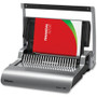 Fellowes Quasar+ 500 Comb Binding Machine w/ Starter Kit - CombBind - 500 Sheet(s) Bind - 25 Punch - 5.1" Height x 18.1" Width x 15.4" Depth Product Image 