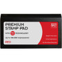 Cosco Stamp Pad - 0.8" Height x 3.3" Width x 4.8" Length - Red Ink - Gel Product Image 