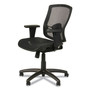 Alera Etros Series Suspension Mesh Mid-Back Synchro Tilt Chair, Supports Up to 275 lb, 15.74" to 19.68" Seat Height, Black Product Image 