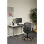 Alera Etros Series Suspension Mesh Mid-Back Synchro Tilt Chair, Supports Up to 275 lb, 15.74" to 19.68" Seat Height, Black Product Image 