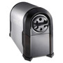 Bostitch Super Pro Glow Commercial Electric Pencil Sharpener, AC-Powered, 6.13 x 10.63 x 9, Black/Silver Product Image 