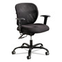 Safco Vue Intensive-Use Mesh Task Chair, Supports Up to 500 lb, 18.5" to 21" Seat Height, Black Product Image 