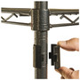Alera Wire Shelving Starter Kit, Four-Shelf, 48w x 18d x 72h, Black Anthracite Product Image 