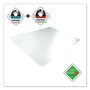 Floortex Cleartex Unomat Anti-Slip Chair Mat for Hard Floors/Flat Pile Carpets, 35" w x 47" l, Clear Product Image 