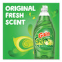Gain Dishwashing Liquid, Gain Original, 38 oz Bottle, 8/Carton Product Image 
