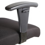 OIF Big/Tall Swivel/Tilt Mid-Back Chair, Supports Up to 450 lb, 19.29" to 23.22" Seat Height, Black Product Image 