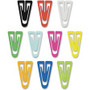 Gem Office Products Triangular Paper Clips - Large - for Paper, File - Non-magnetic - Assorted - Plastic Product Image 