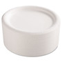 AJM Packaging Corporation Premium Coated Paper Plates, 9" dia, White, 125/Pack, 4 Packs/Carton Product Image 