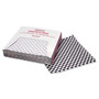 Bagcraft Grease-Resistant Paper Wraps and Liners, 12 x 12, Black Check, 1,000/Box, 5 Boxes/Carton Product Image 