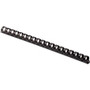 Fellowes Plastic Binding Combs - Black, 3/8" Diameter - 0.4" Height x 10.8" Width x 0.4" Depth - 0.37" Maximum Capacity - 55 x Sheet Capacity - For Letter 8 1/2" x 11" Sheet Product Image 