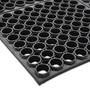 Crown Safewalk Heavy-Duty Anti-Fatigue Drainage Mat, General Purpose, 36 x 60, Black Product Image 