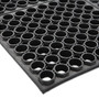 Crown Safewalk Heavy-Duty Anti-Fatigue Drainage Mat, General Purpose, 36 x 60, Black Product Image 