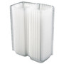 Dart ClearSeal Hinged-Lid Plastic Containers, 8.3 x 8.3 x 3, Clear, Plastic, 250/Carton Product Image 