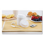 Dart Optima Reclosable Lid, Fits 12 oz to 24 oz Hot Cups, Plastic, White, 100/Pack Product Image 