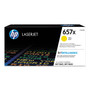 HP 657X, (CF472X) High-Yield Yellow Original LaserJet Toner Cartridge View Product Image