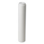 Dixie Dome Hot Drink Lids, Fits 8 oz Hot Cups, Plastic, White, 100/Sleeve, 10 Sleeves/Carton Product Image 