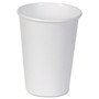 Dixie Paper Hot Cups, 12 oz, White, 50/Sleeve, 20 Sleeves/Carton DXE2342W Product Image 