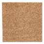 Iceberg iDesign Frameless Cork Bulletin Board, 18 x 18, Tan Surface (ICE35016) View Product Image