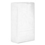 Ross & Wallace Paper Products Grocery Paper Bags, #6 Size, 5.88" x 3.63" x 11", White, 500/Bundle Product Image 