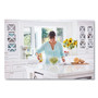 Glad Cling'N Seal Plastic Food Wrap, 200 sq ft, 12 Rolls/Carton Product Image 
