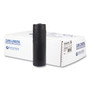 Inteplast Group High-Density Commercial Can Liners, 33 gal, 16 mic, 33" x 40", Black, Interleaved Roll, 25 Bags/Roll, 10 Rolls/Carton Product Image 