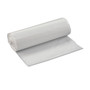 Inteplast Group High-Density Commercial Can Liners, 33 gal, 17 mic, 33" x 40", Clear, Interleaved Roll, 25 Bags/Roll, 10 Rolls/Carton Product Image 