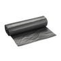 Inteplast Group High-Density Commercial Can Liners, 45 gal, 16 mic, 40" x 48", Black, Interleaved Roll, 25 Bags/Roll, 10 Rolls/Carton Product Image 