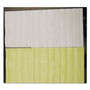 International Tray Pads Meat Tray Pads, 6 x 4.5, White/Yellow, Paper, 1,000/Carton Product Image 