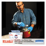 WypAll X90 Cloths, BRAG Box, 2-Ply, 11.1 x 16.8, Denim Blue, 136/Carton Product Image 