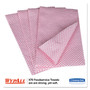WypAll X70 Wipers, 1-Ply, 12.5 x 23.2, Red, 300/Carton Product Image 