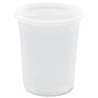 Pactiv Evergreen Newspring DELItainer Microwavable Container, 32 oz, 4.55" Diameter x 5.55" h, Clear, Plastic, 240/Carton Product Image 