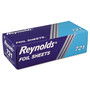 Reynolds Wrap Interfolded Aluminum Foil Sheets, 10.75 x 12, 500/Box, 6 Boxes/Carton Product Image 