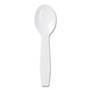 AmerCareRoyal Polystyrene Taster Spoons, Plastic, 3", White, 3,000/Carton Product Image 
