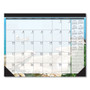 House of Doolittle Recycled Earthscapes Desk Pad Calendar, Seascapes Photography, 18.5 x 13, Black Binding/Corners,12-Month (Jan to Dec): 2024 View Product Image