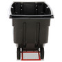 Rubbermaid Commercial 1 cu yd BRUTE Rotomolded Tilt Truck, 850 lb Capacity, Black Product Image 