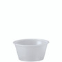Dart Polystyrene Portion Cups, 2 oz, Plastic, Translucent, 250/Bag, 10 Bags/Carton Product Image 