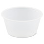 Dart Polystyrene Portion Cups, 3.25 oz, Plastic, Translucent, 250/Bag, 10 Bags/Carton Product Image 