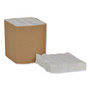 Tork Universal Dinner Napkins, 1-Ply, 17" x 17", 1/4 Fold, White, 4008/Carton Product Image 
