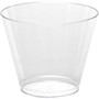 Comet Squat Tumbler - 9 fl oz - Clear - Polystyrene - Party, Picnic - 25/Pack - 20 / Carton - (WNAT9S) Product Image 