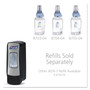 PURELL ADX-7 Push-Style Dispenser for PURELL Hand Sanitizer - Manual - 23.67 fl oz Capacity - Chrome, Black - 1 Each - (GOJ872806) Product Image 