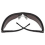 MCR Safety Klondike Safety Glasses, Matte Black Frame, Gray Lens, 12/Box CRWKD112BX Product Image 
